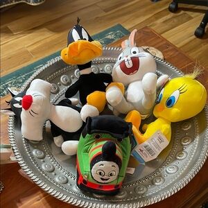 Warner Bros. Yellow and Black Stuffed Animals Collection